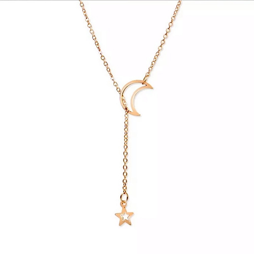 🌙 3 / $20 🌙 ❗️Moon&star necklace 🌙 ⭐️